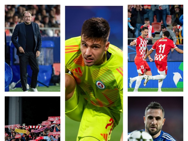 Girona - Slovan ohlasy koláž