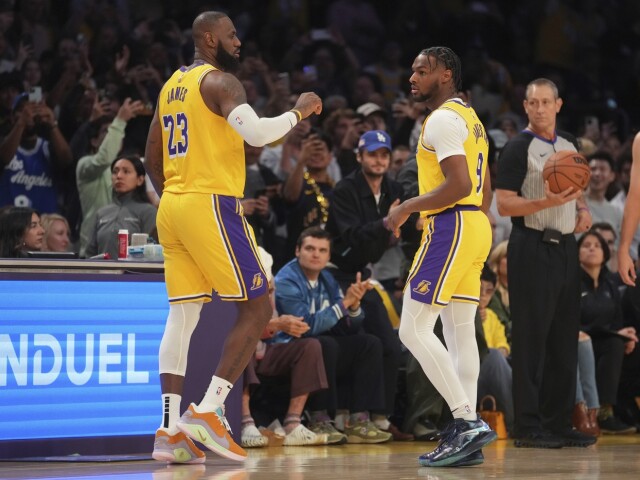 LeBron James Bronny James