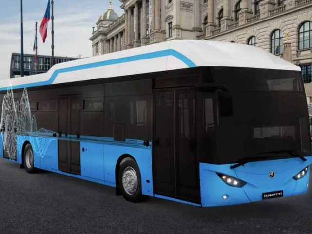 Škoda - vodíkový autobus