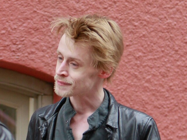 Herec Macaulay Culkin na zábere z New Yorku v roku 2012.