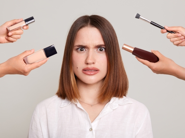 mejkap, make up, kozmetika, nebezpečná, alergia, produkty, krása, žena