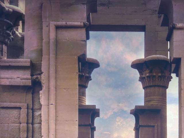 cestovateľ, cestovanie, dovolenka, Egypt, ruiny, chrám