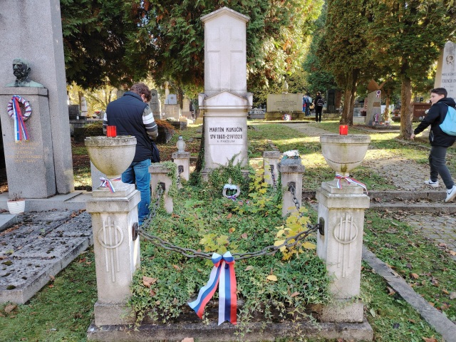 Kukučín, hrob, Národný cintorín