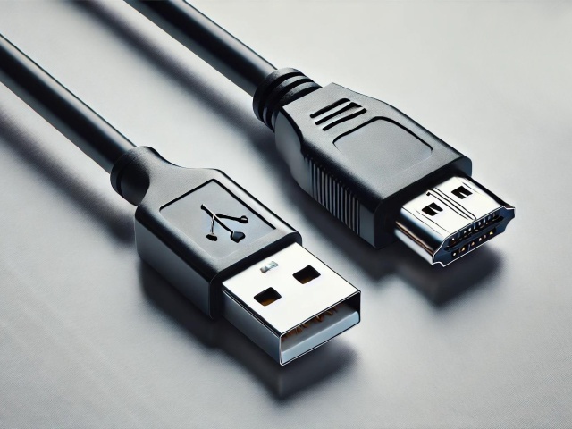USB and HDMI Cables