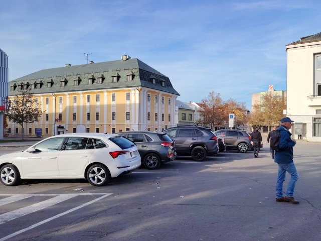 centrum, parkovanie, Martin