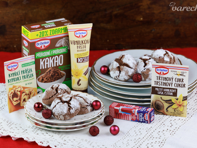 Videorecept: Red velvet koláčiky crinkles