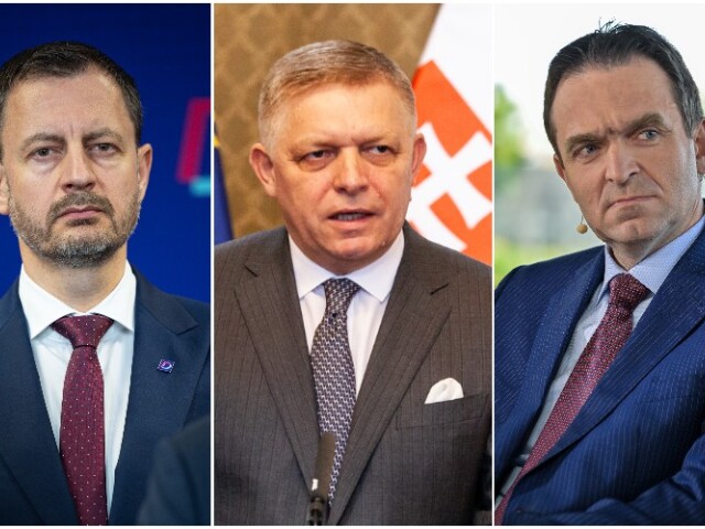 Robert Fico, Ľudovít Ódor, Eduard Heger