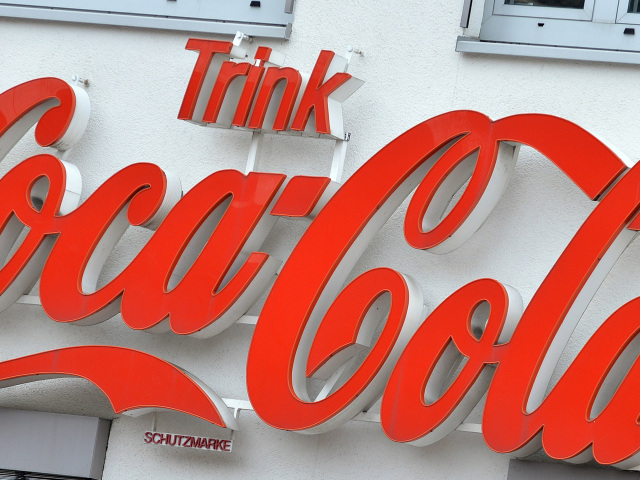 Coca-Cola kamión značka