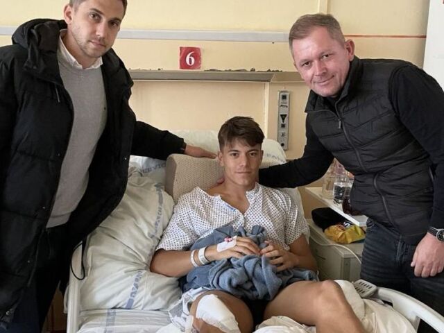futbalista zlomenina