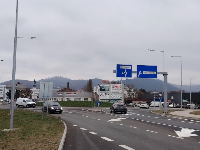 kruhová križovatka, turbo, Zvolen
