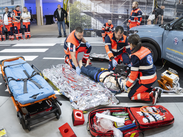 ZZS Bratislava záchranári tréningové centrum