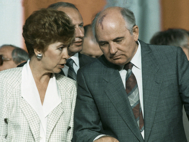 Michail Gorbačov, Raisa Gorbačovová