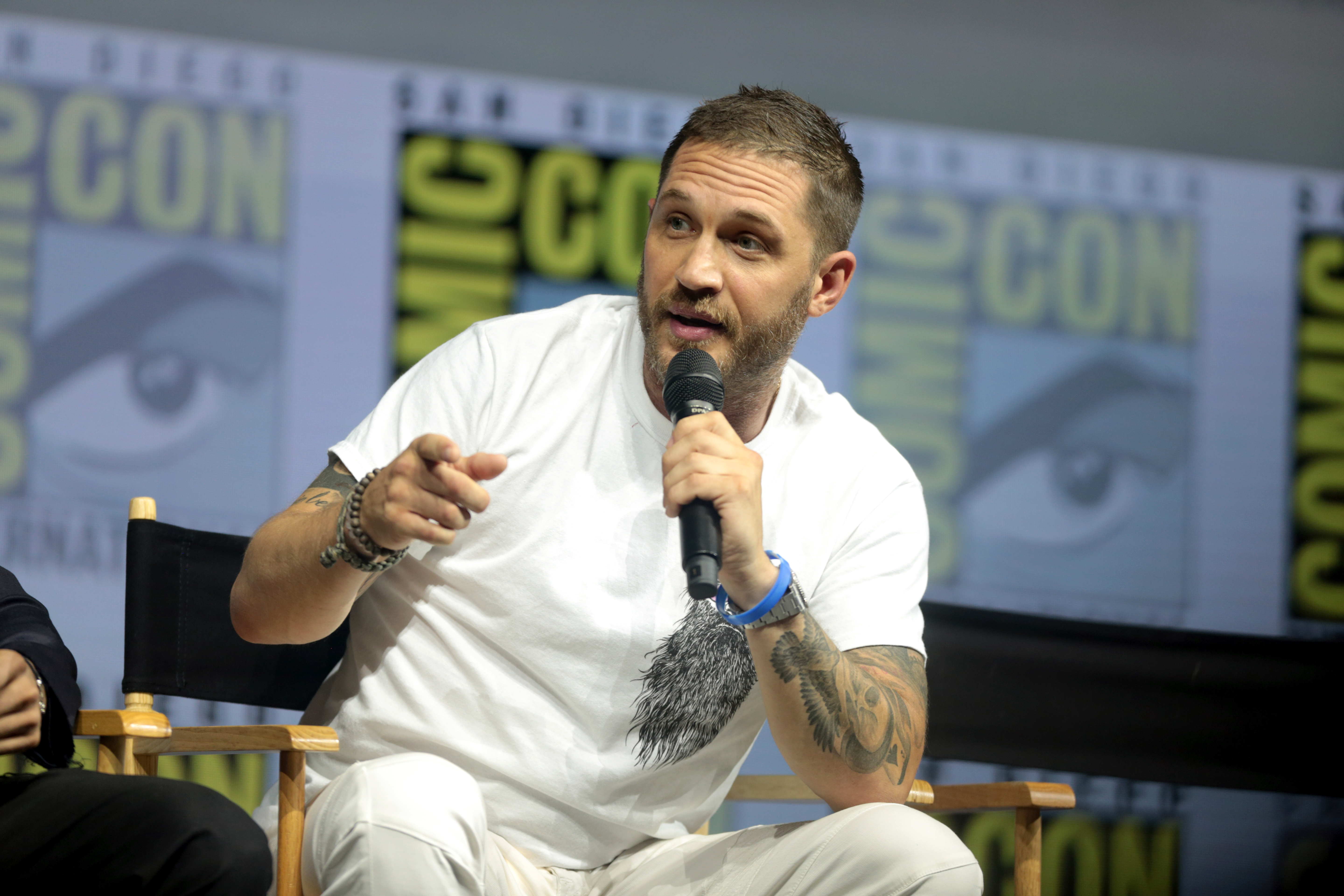Na snímke herec Tom Hardy