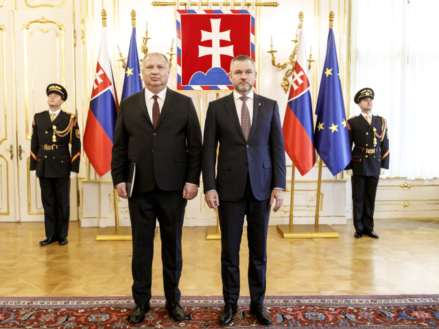 SR prezident veľvyslanec Rusko Priputen poverovacie listiny BAX