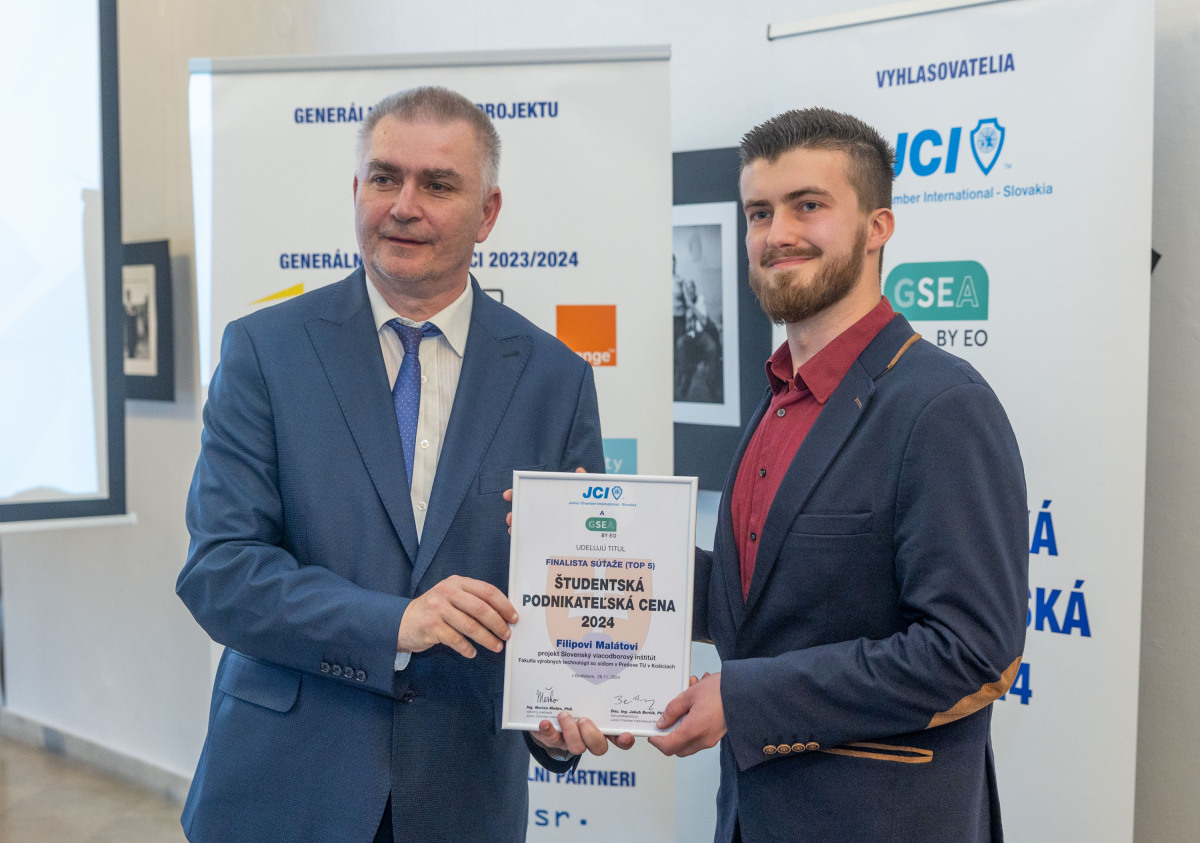 Filip Malát, Študentská podnikateľská cena 2024