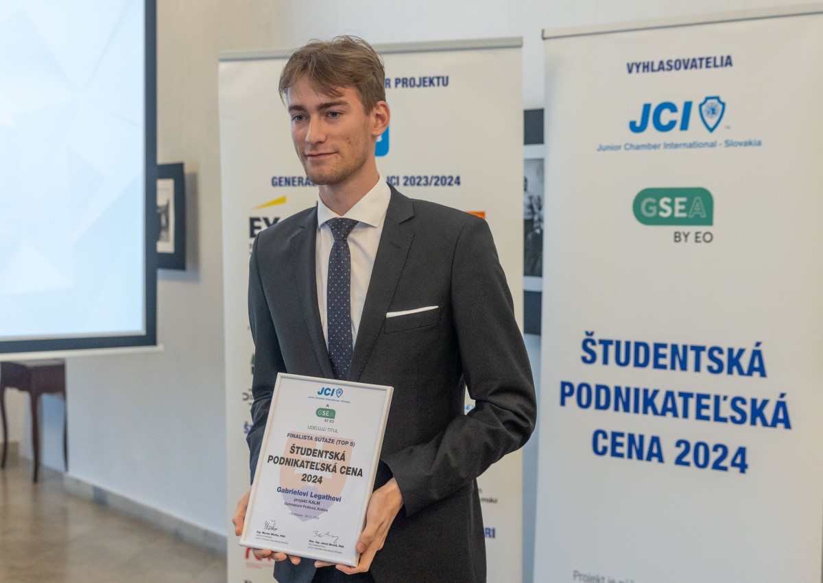 Gabriel Legath, Študentská podnikateľská cena 2024