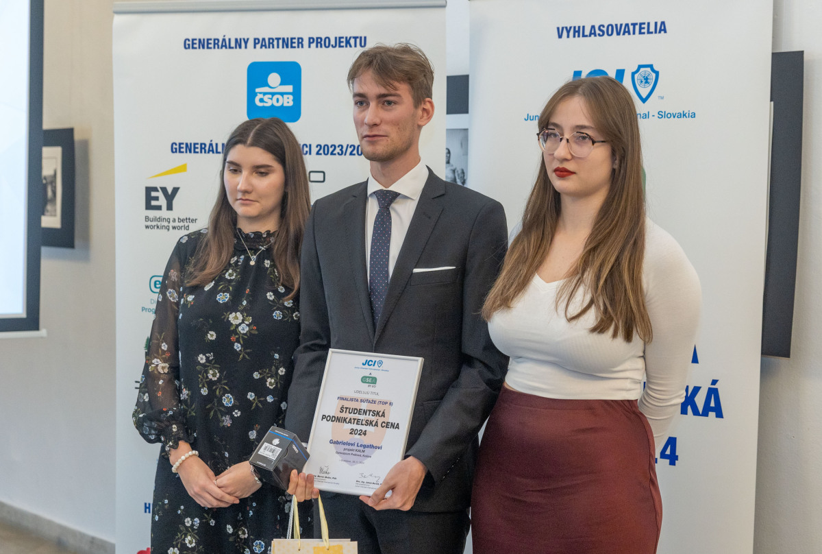 Gabriel Legath, Študentská podnikateľská cena 2024