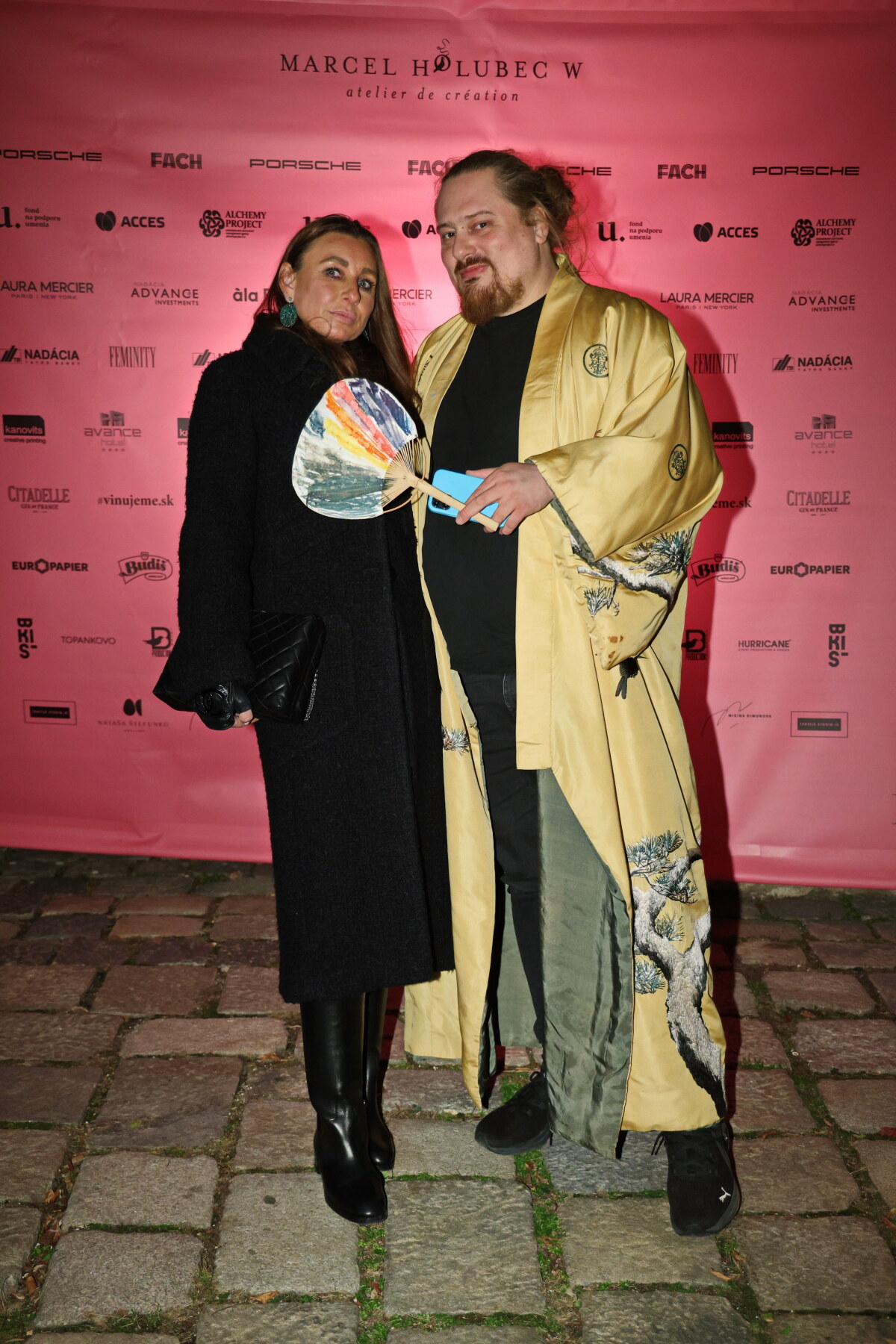 Eva Sýkorová Čomborová z platformy Virvar a dizajnér Boris Hanečka. 