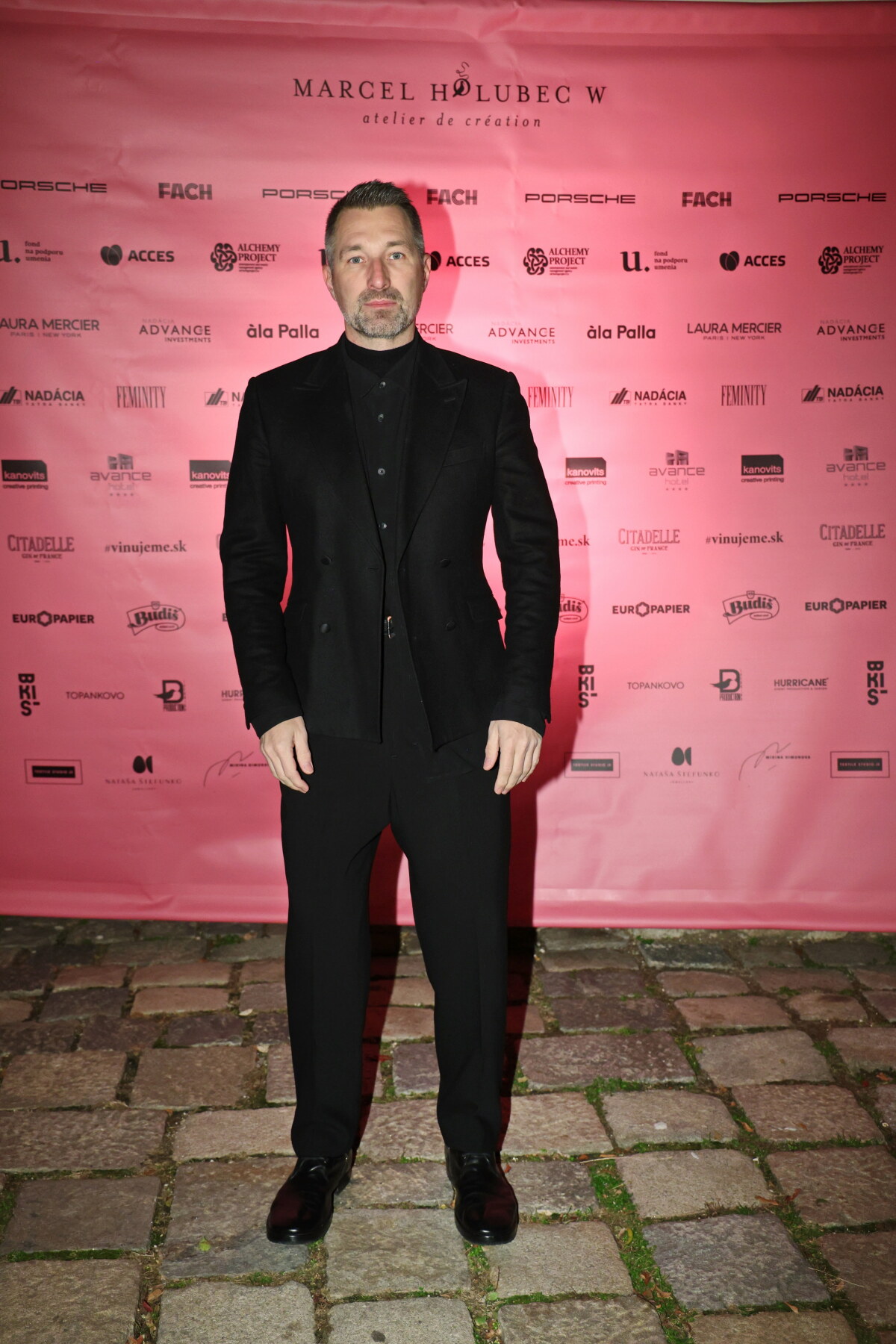 Moderátor Bruno Ciberej. 