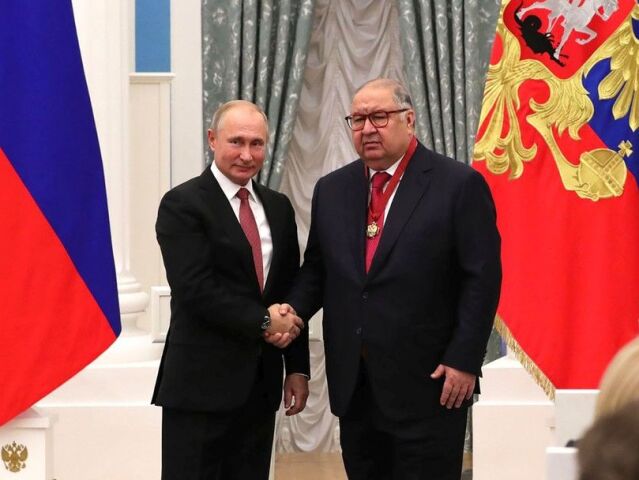 Vladimir Putin, Ališer Usmanov