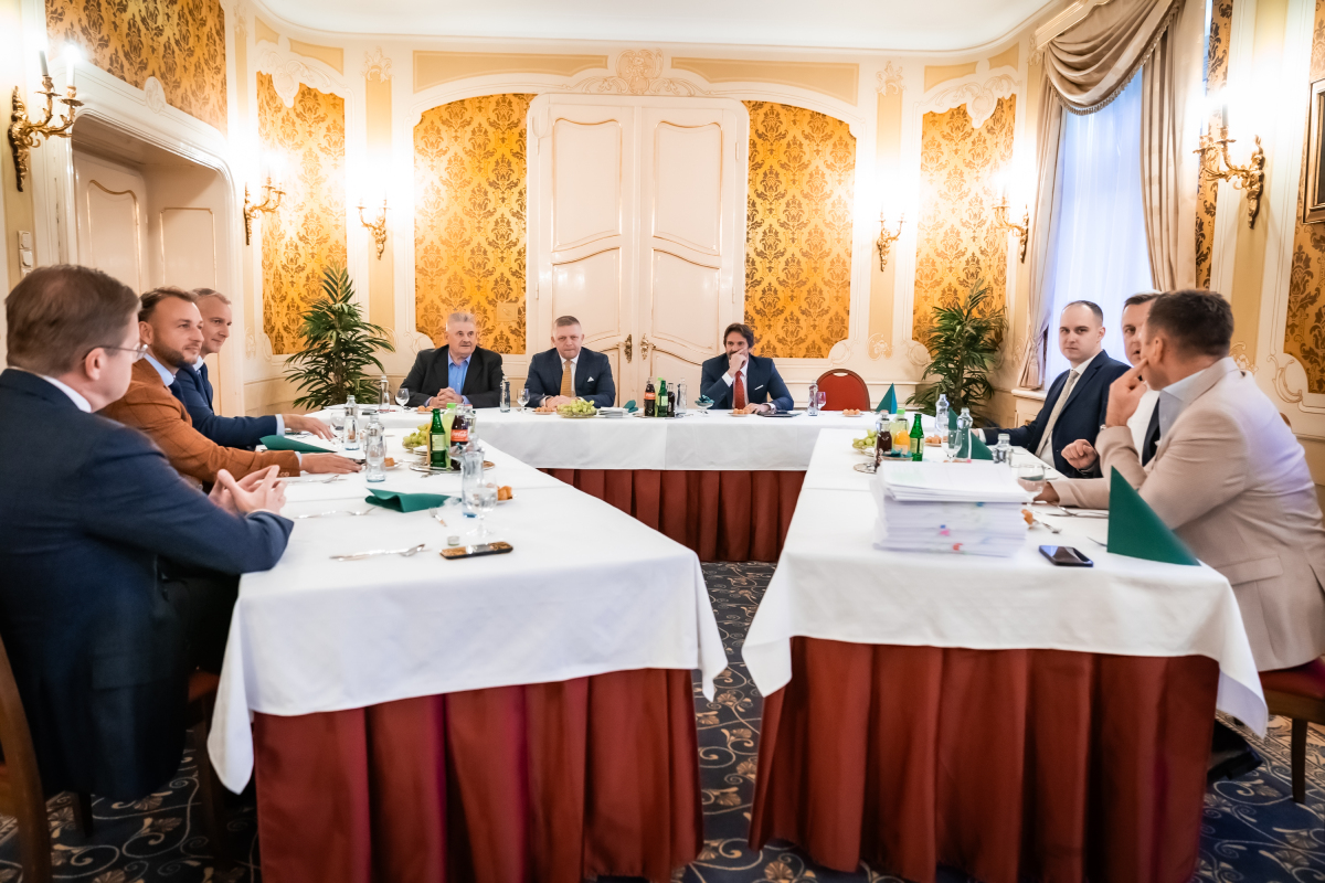 koaličná rada, Robert Fico, Andrej Danko, Matúš Šutaj Eštok,