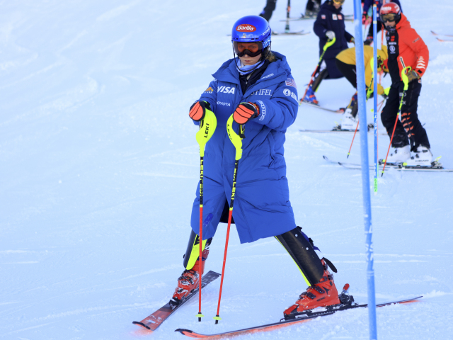 Rakúsko Gurgl slalom lyžovanie Shiffrin