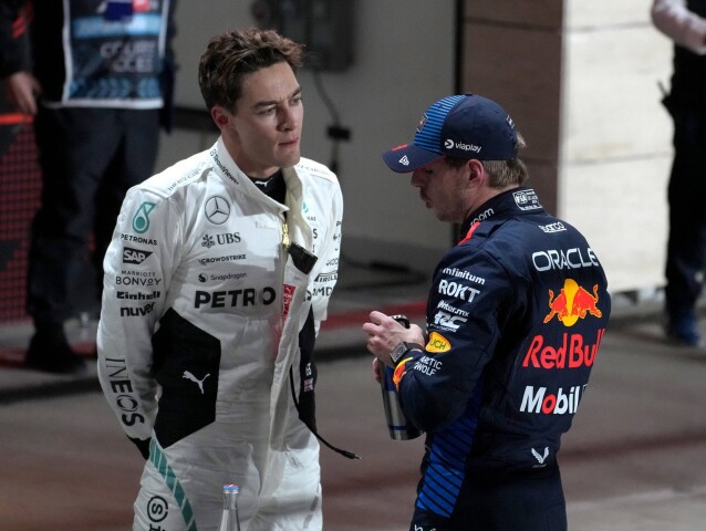 Max Verstappen, George Russell