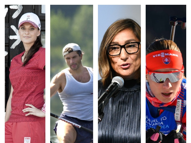 koláž olympionici SR