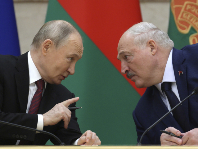Putin lukašenko