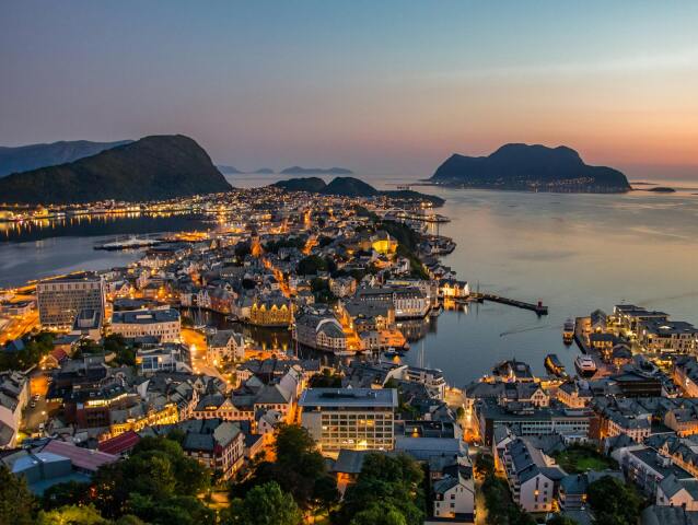nórsko, Alesund