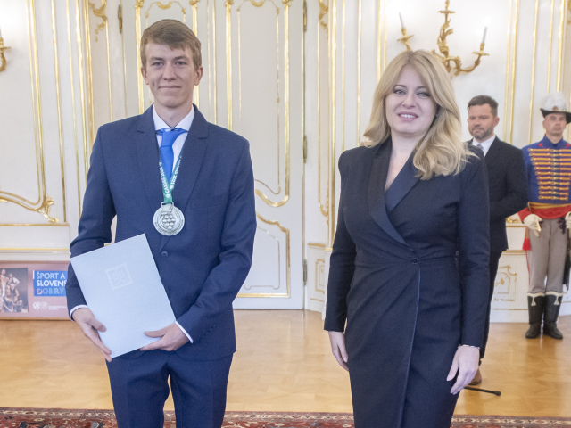 SR Bratislava prezidentka výprava deaflympionici prijatie BAX