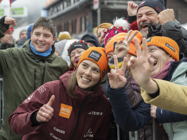 Slovinsko Alpské Lyžovanie Ženy slalom 2. kolo