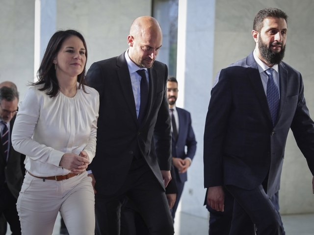 Sýria, Ahmad Šara, Annalena Baerbocková, Jean-Noel Barrot