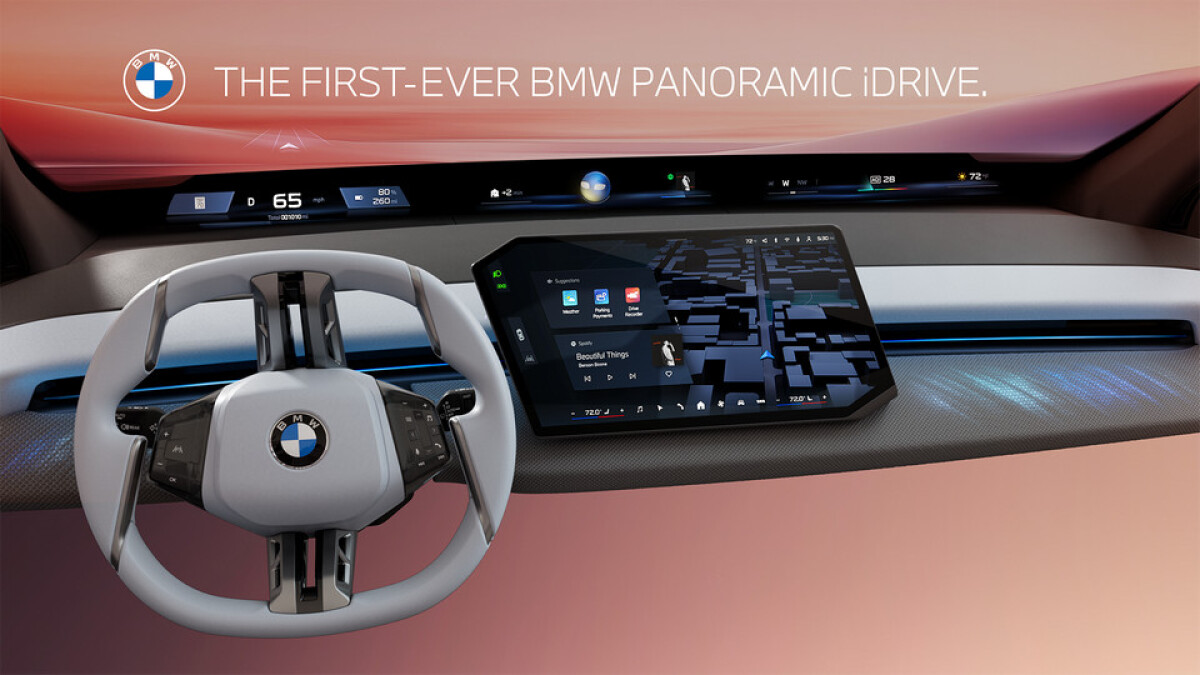 BMW Panoramic iDrive - svetová premiéra