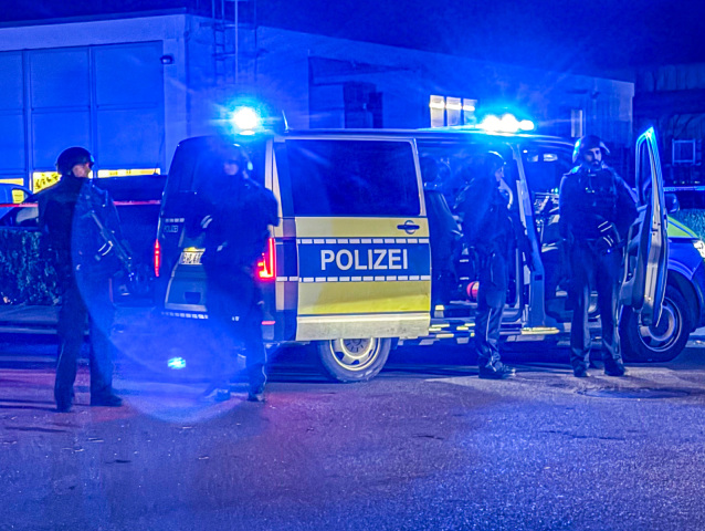 Nemecko, streľba, polizei