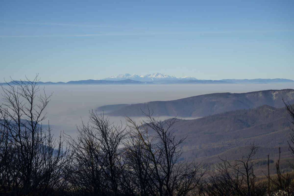 Hermanovce nad Topľou Príroda Turistika Zima