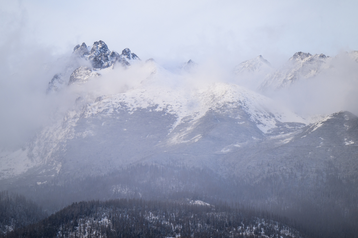 Vysoké Tatry Gerlach Príroda Zima Sviatky POX