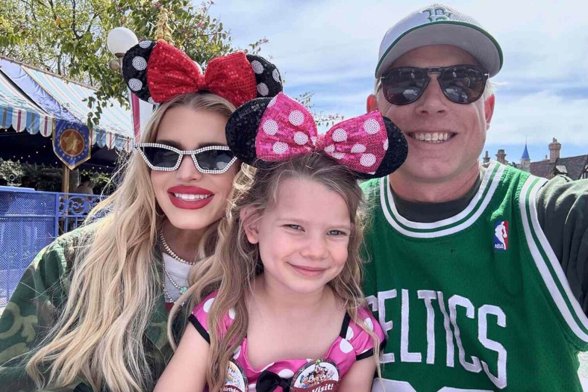 Jessica Simpson a jej manžel Eric Johnson s dcérkou Birdie