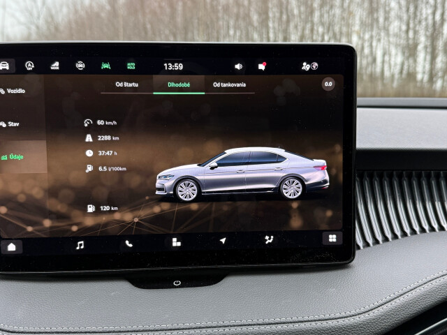 Škoda Superb L&K 2.0 TDI SCR EVO 142 kW (2025)