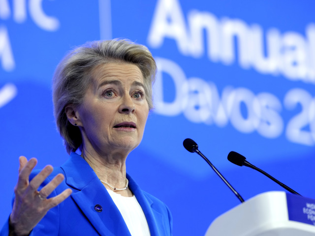 Švajčiarsko WEF Davos Fórum Ursula von der Leyenová