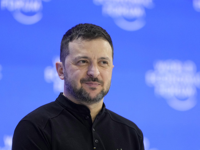 Volodymyr Zelenskyj v Davose