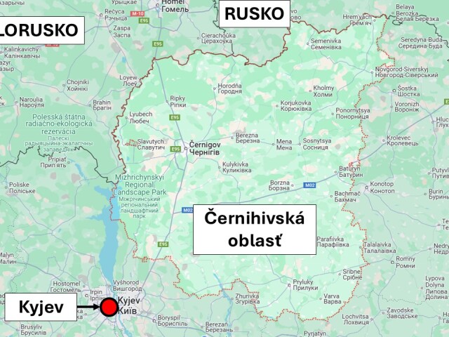Černihivská oblasť - Ukrajina