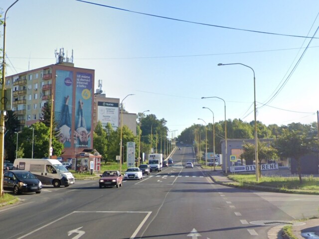 Krizovatka v Lucenci