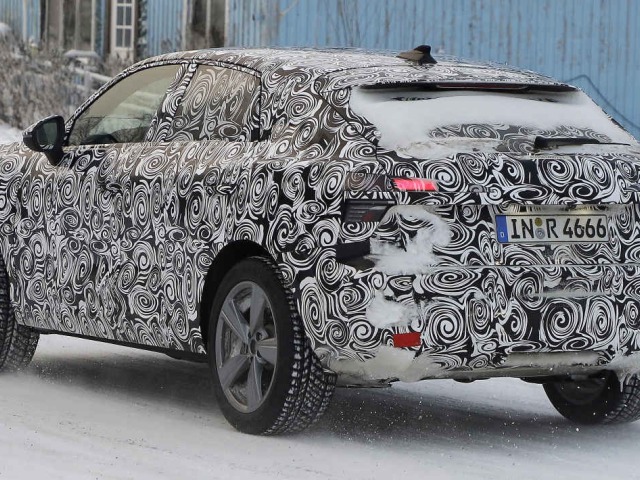 Audi Q3 Sportback - špionážne snímky 2025