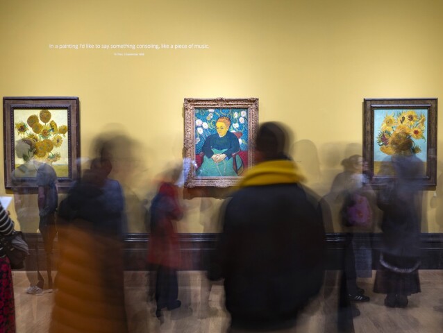 Vincent van Gogh, výstava,