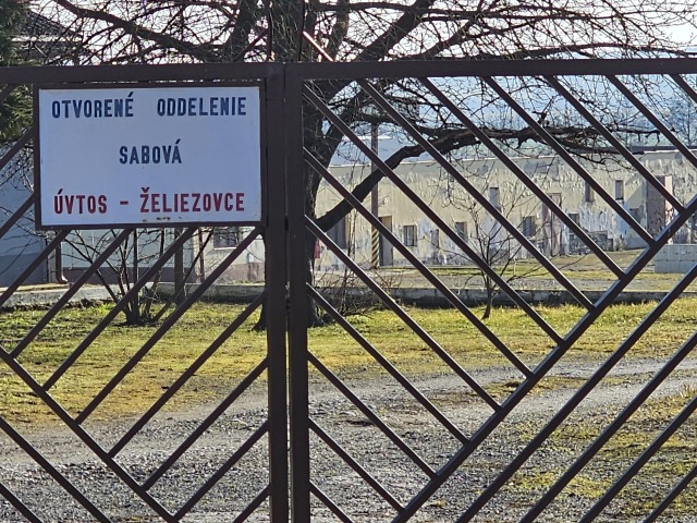 Areal Otvoreneho oddelenia Sabova v Rimavskej Sobote