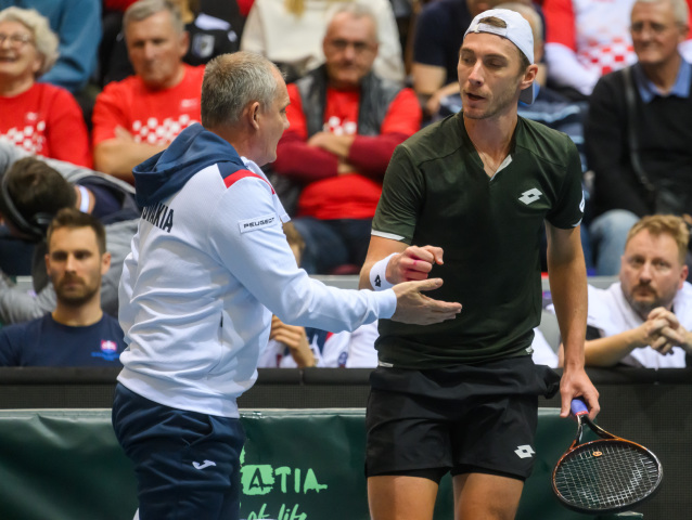 Chorvátsko SR Tenis DC kvalifikácia 1. kolo