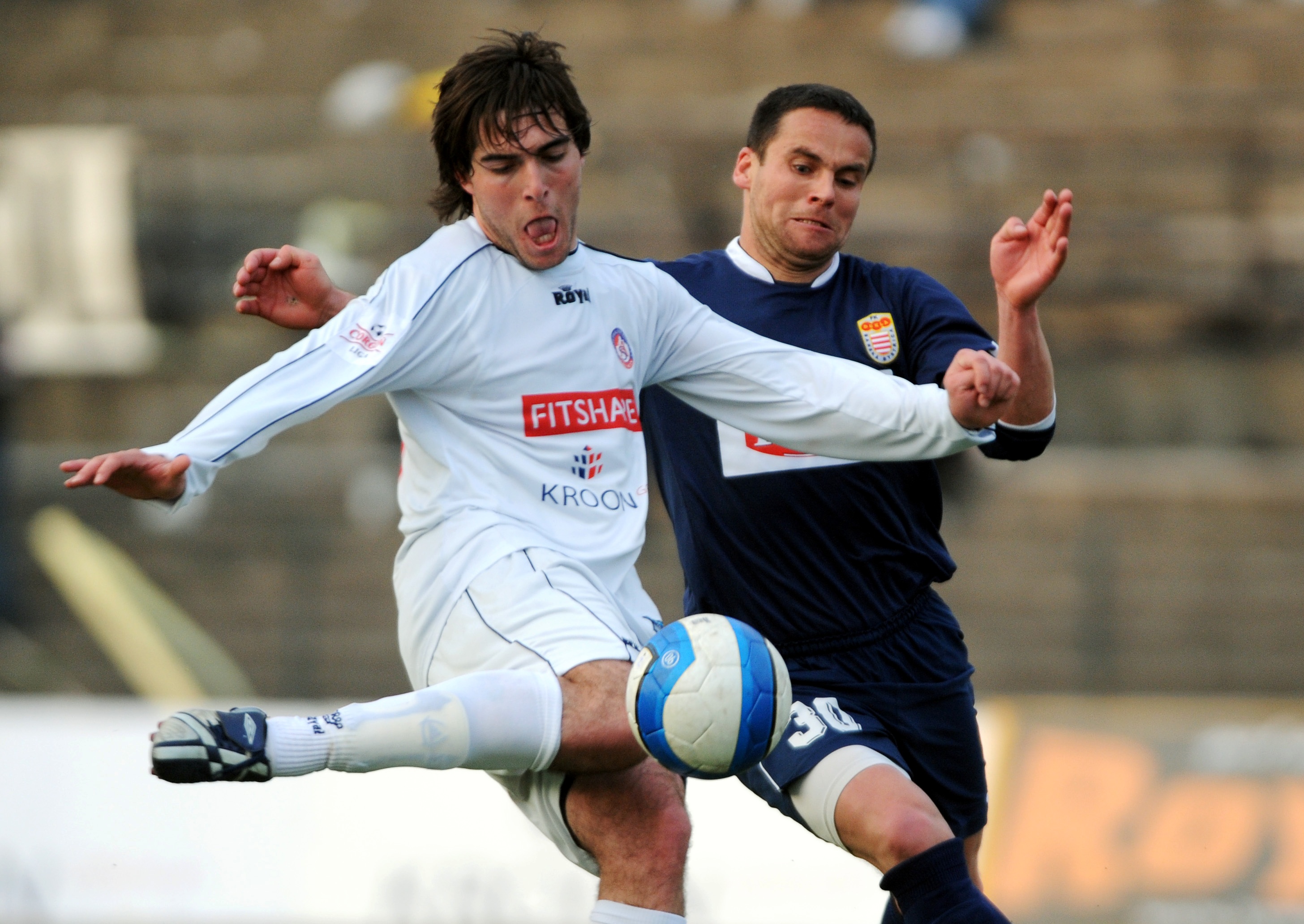David Depetris a jeden z jeho prvých zápasov na Slovensku v roku 2008.