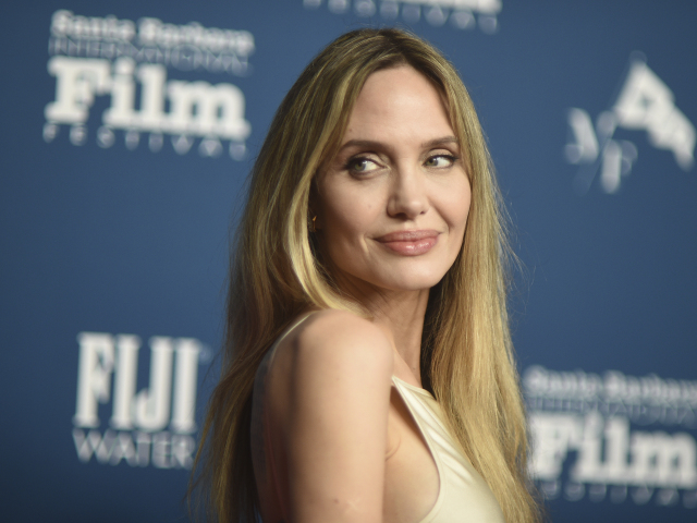 Angelina Jolie na podujatí Maltin Modern Master Award