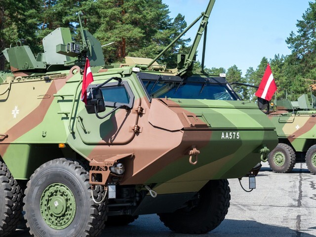 Patria 6x6 Ozbrojených síl Lotyšska